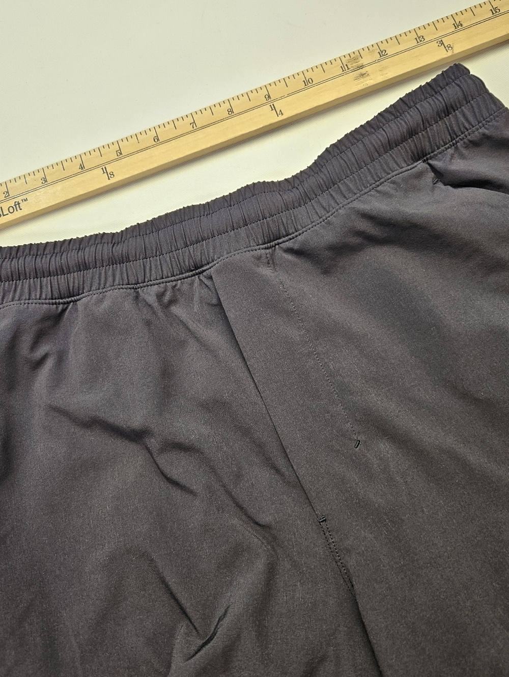 Lululemon X Soulcycle PACE BREAKER Lined Shorts 9" Inseam Black Size Medium - Picture 5 of 7
